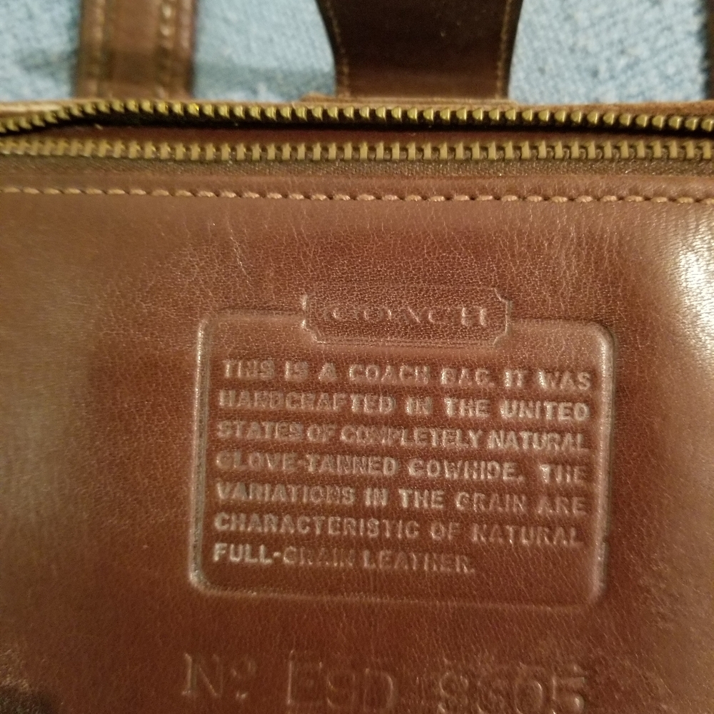 Vintage original Coach shoulder bag